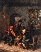 OSTADE, Adriaen Jansz. van Interior of a Tavern with Violin Player sg painting